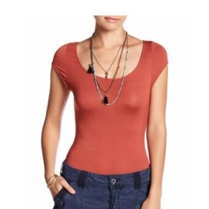 Free People All About the Back Bodysuit